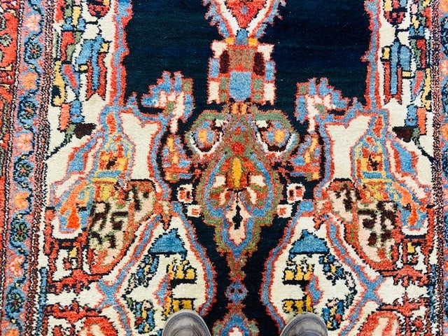 Antique persian Gallery size Malayer-3295 - 5