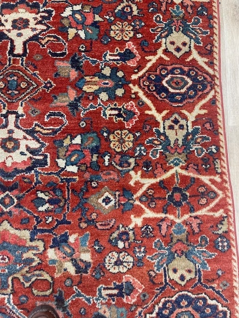 Antique Persian Mahal Rug-5247 - 5
