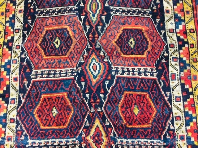 Antique Turkish Kurd Rug-2527 - 3