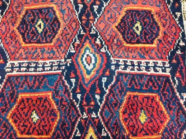 Antique Turkish Kurd Rug-2527 - 4