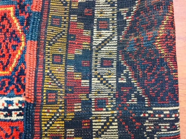 Antique Turkish Kurd Rug-2527 - 7