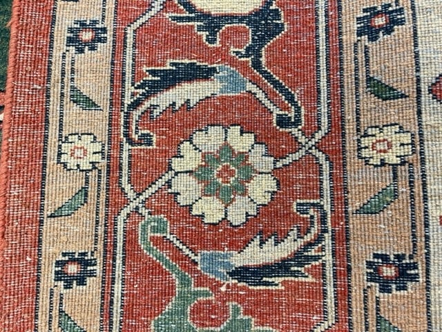 Vintage Persian Heriz Rug-3178 - 7