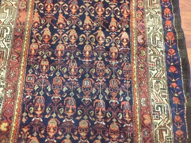 1920,Antique Persian Malayer Runner, excellent-4745 - 7