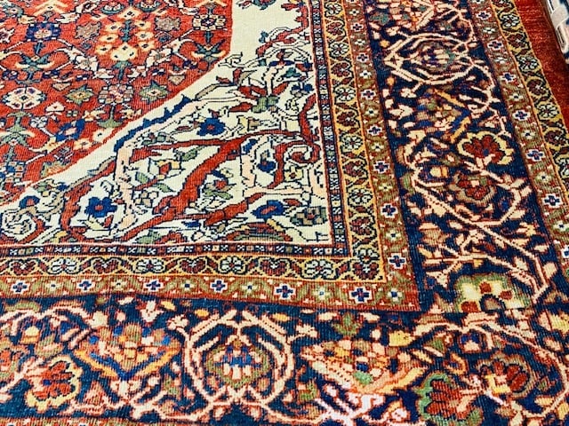Antique Persian Zigler Mahal Rug-816 - 2
