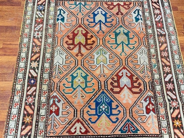 Antique shild design Gendje rug-2220 - 3