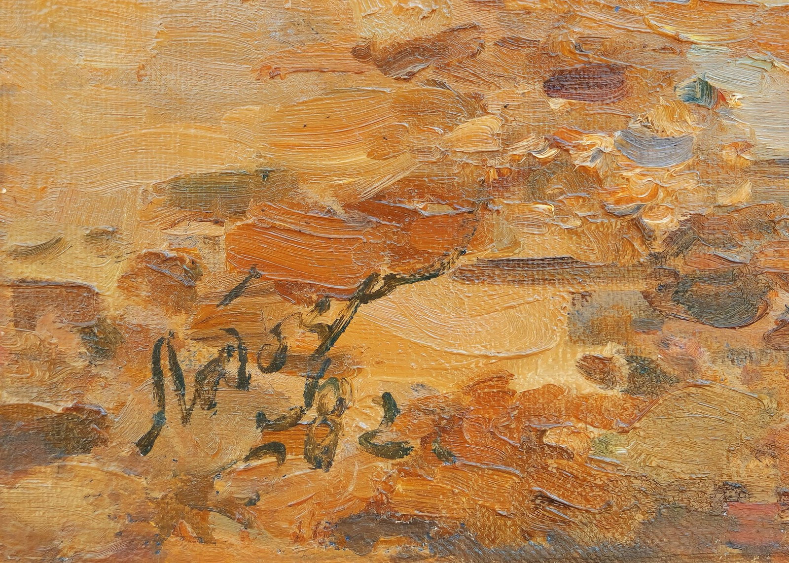 Loboda Ivan (Ukrainian artist), "Sea", oil on canvas - 2
