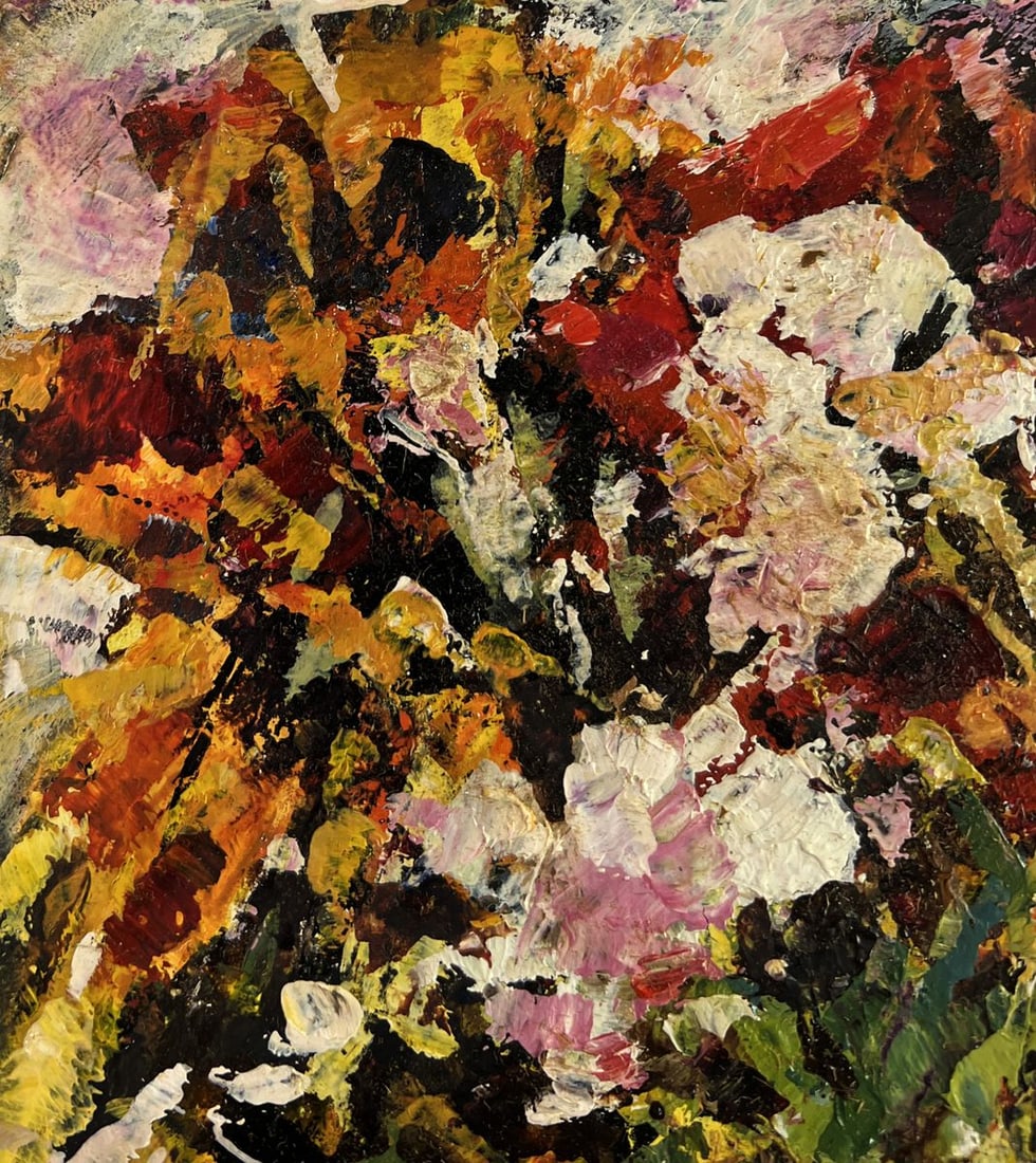 Oil painting Bouquet of fresh flowers Vadim Aksenov - 5