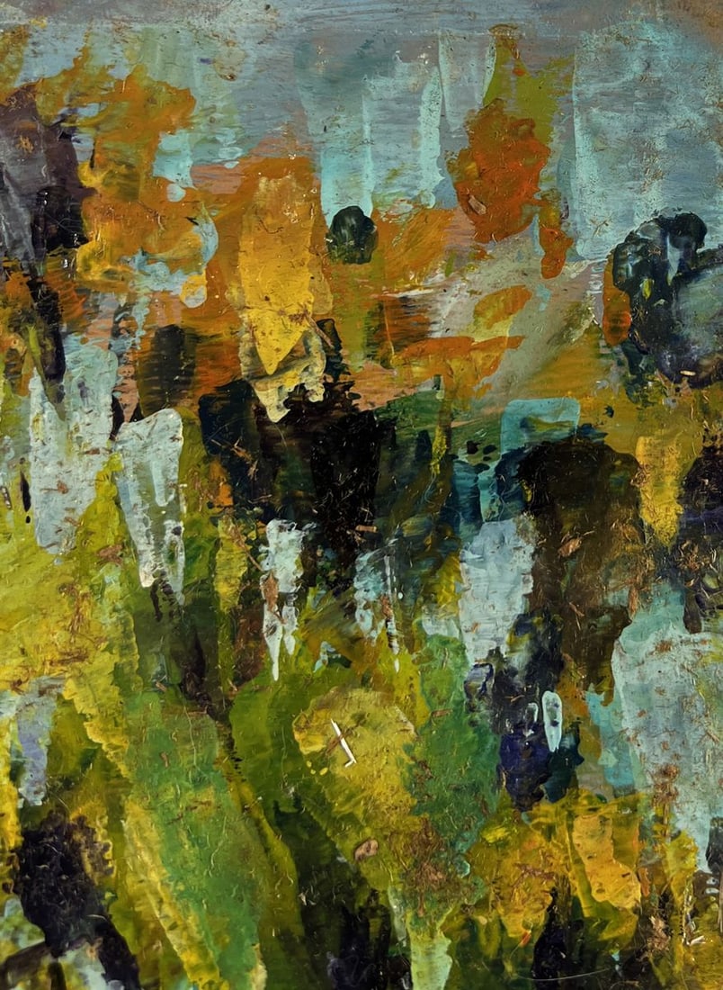Oil painting Sunflowers are growing Vadim Aksenov - 4