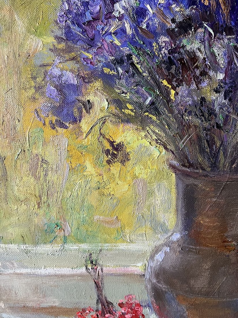Oil painting Autumn still life V. Mishurovsky - 3