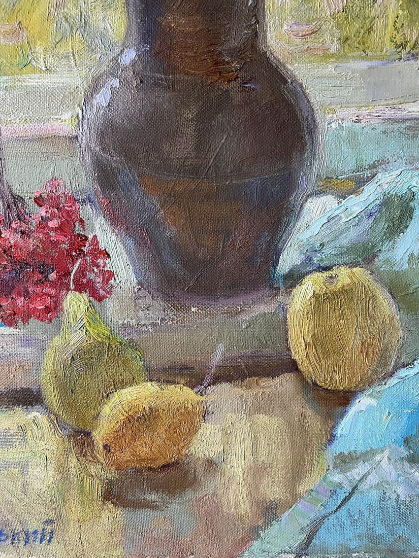 Oil painting Autumn still life V. Mishurovsky - 7