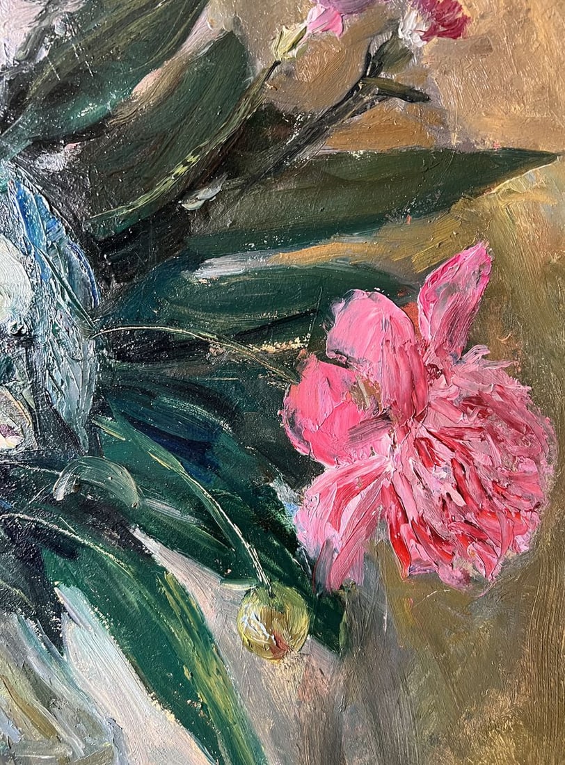 Oil painting Peonies V. Mishurovsky - 9