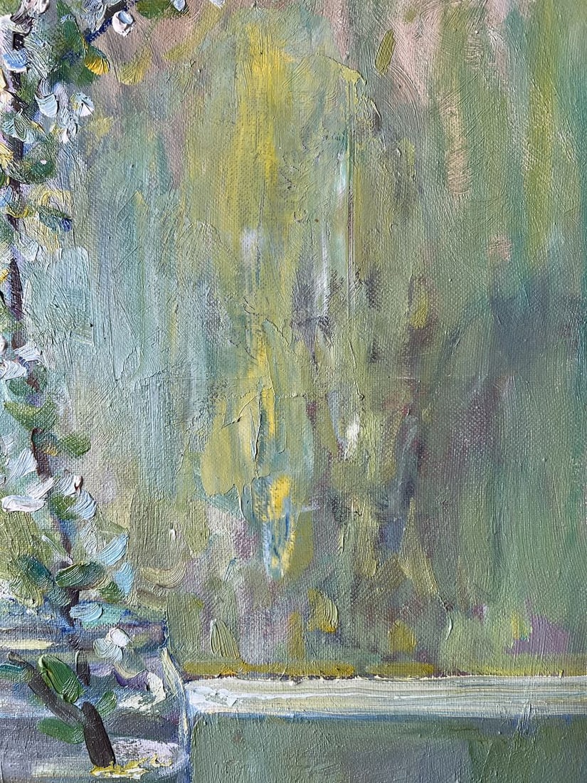Oil painting Spring flowers V. Mishurovsky - 10