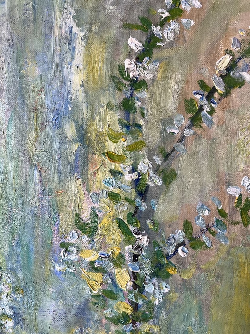Oil painting Spring flowers V. Mishurovsky - 5
