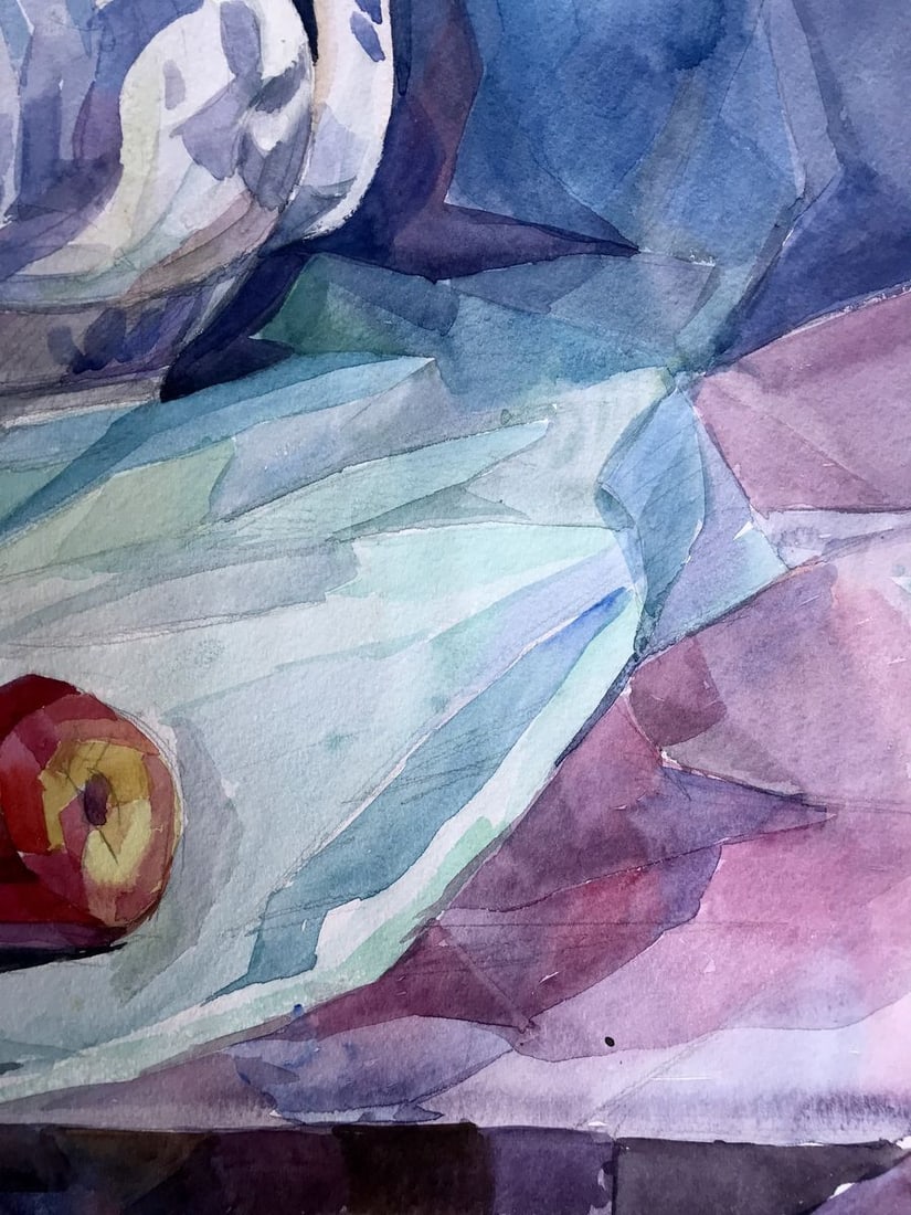 Watercolor painting Tea Party Unknown artist - 10