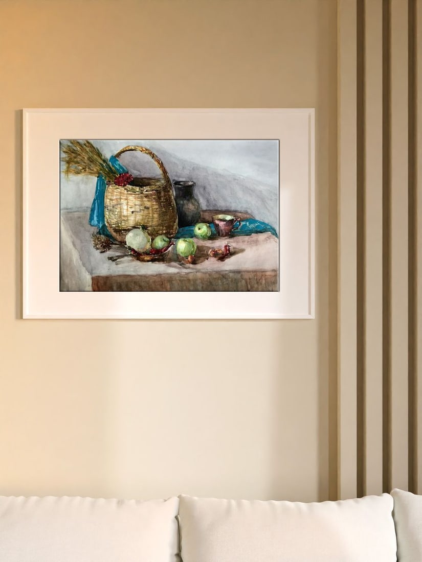 Watercolor painting Gifts of nature Unknown artist - 2