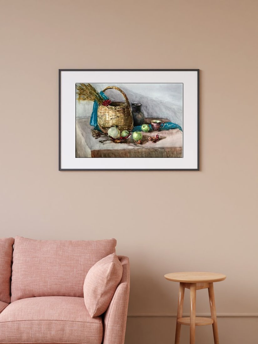 Watercolor painting Gifts of nature Unknown artist - 3