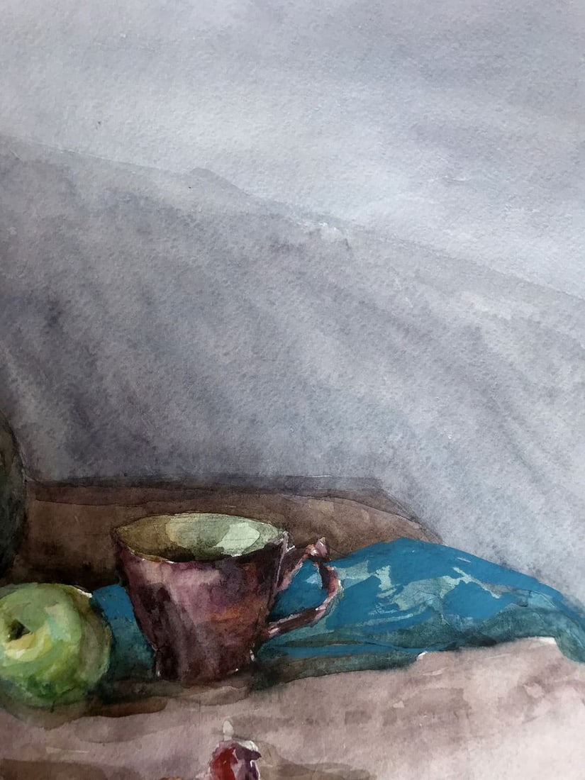 Watercolor painting Gifts of nature Unknown artist - 9