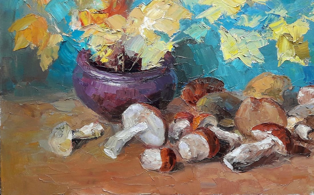 Oil painting Mushroom time Serdyuk Boris Petrovich - 3