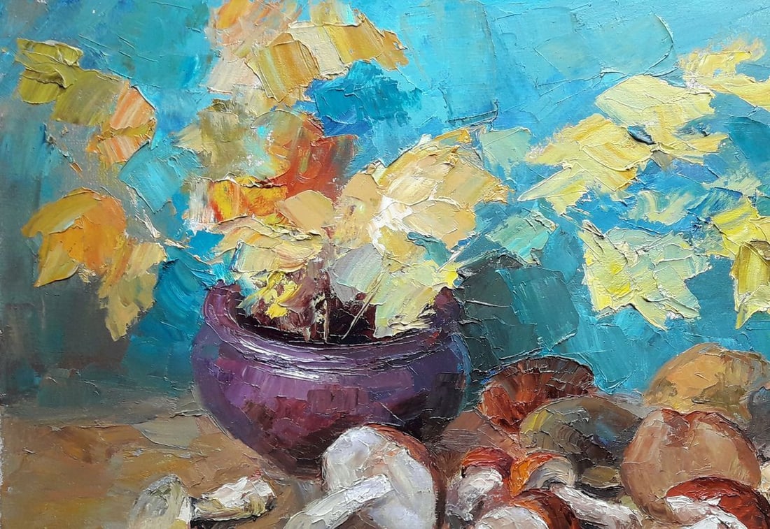 Oil painting Mushroom time Serdyuk Boris Petrovich - 5