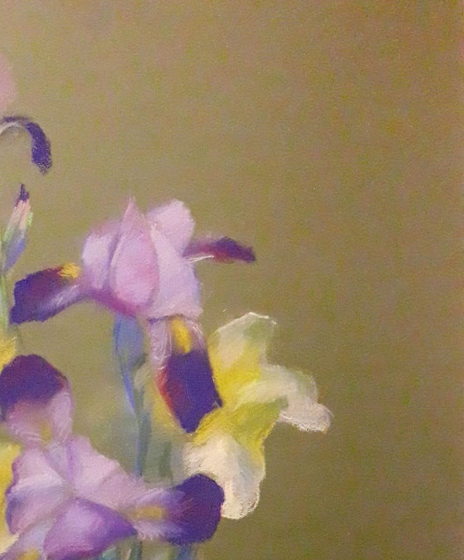 Pastel painting Gladiolus Serdyuk Boris Petrovich - 3