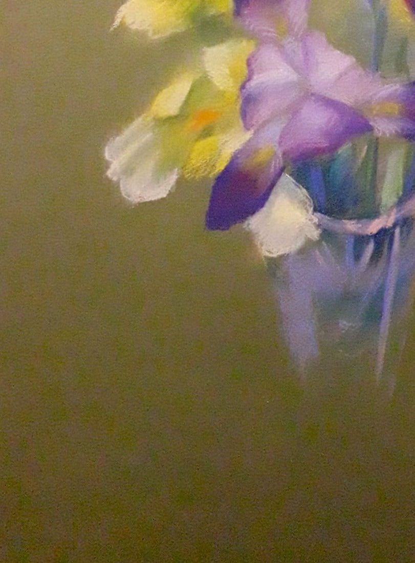 Pastel painting Gladiolus Serdyuk Boris Petrovich - 4