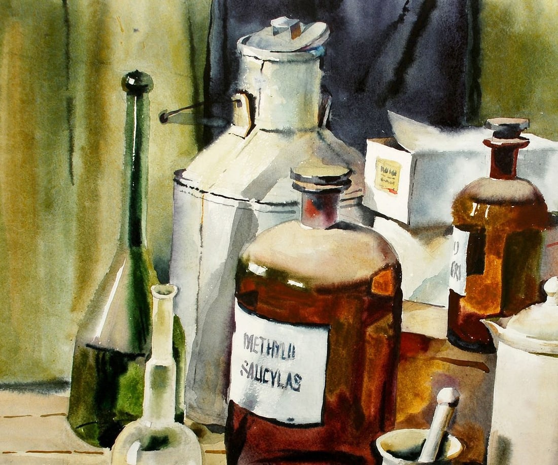 Watercolor painting Desktop Egor Ktpatunov - 2