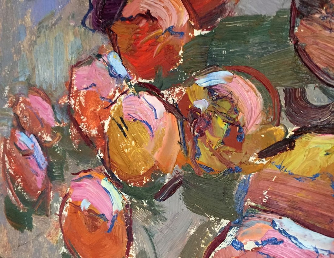 Oil painting Still life with corn Chehodar Vasyl - 6