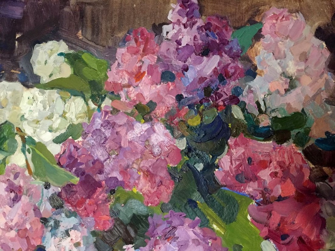 Oil painting Flowers Merkulieva Maria Alexandrovna - 4