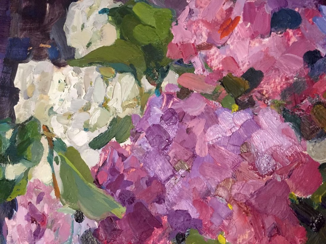 Oil painting Flowers Merkulieva Maria Alexandrovna - 7