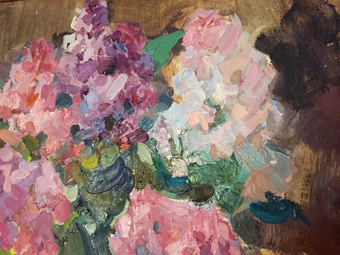 Oil painting Flowers Merkulieva Maria Alexandrovna - 8
