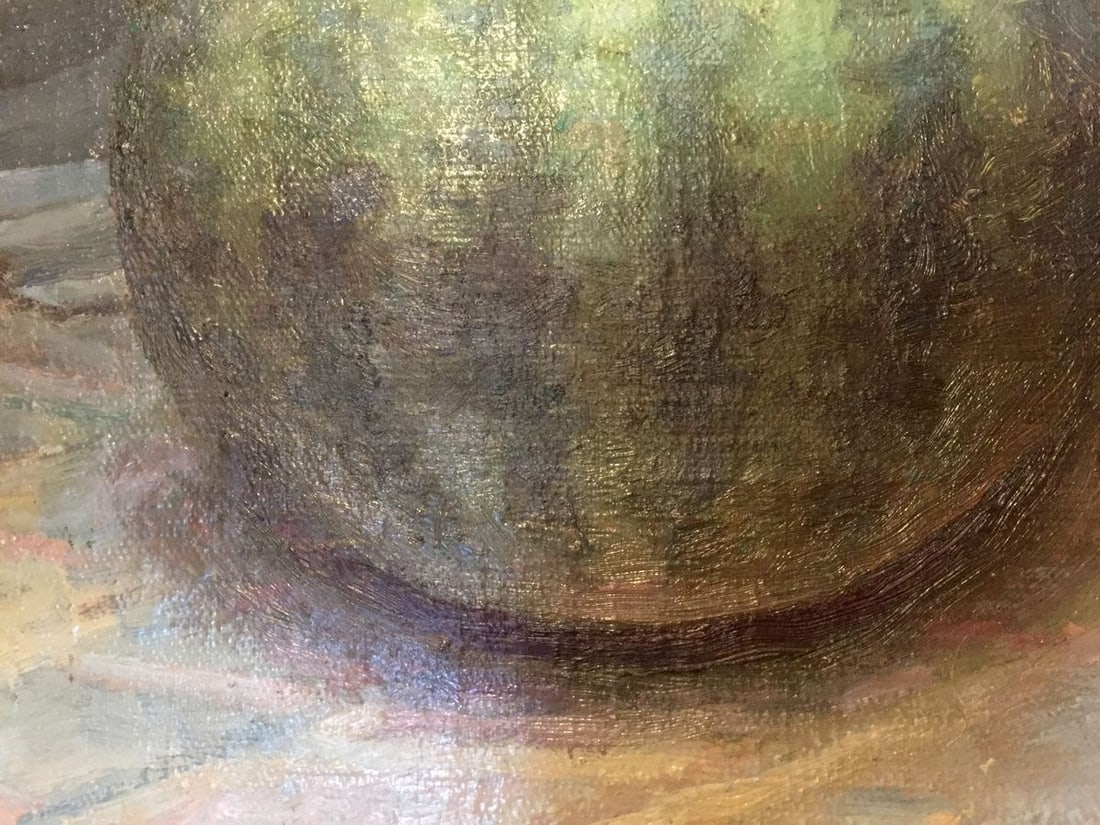 Oil painting Watermelon original picture painter - 5