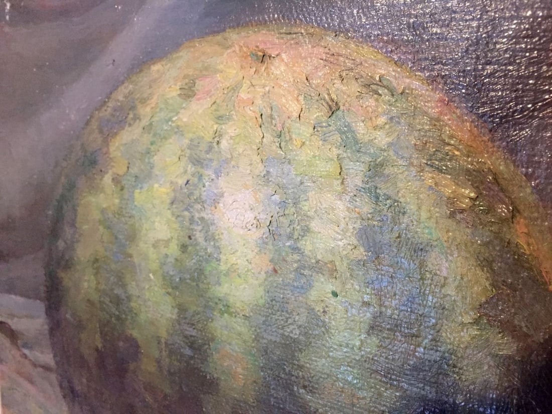 Oil painting Watermelon original picture painter - 8