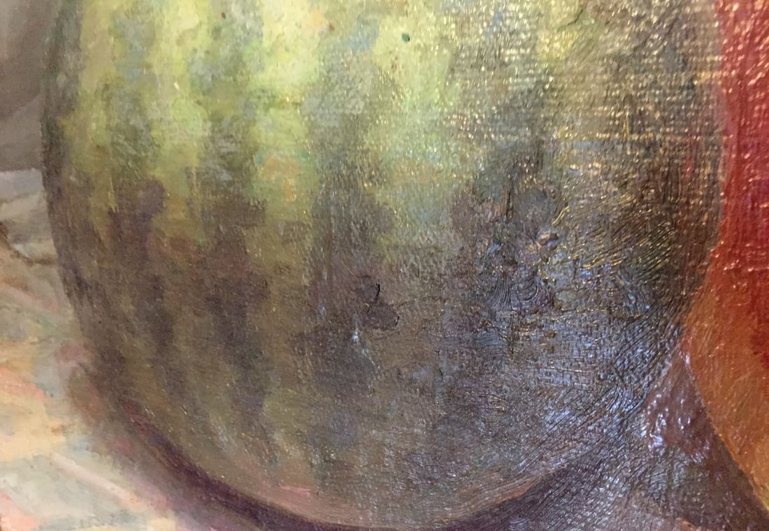 Oil painting Watermelon original picture painter - 9
