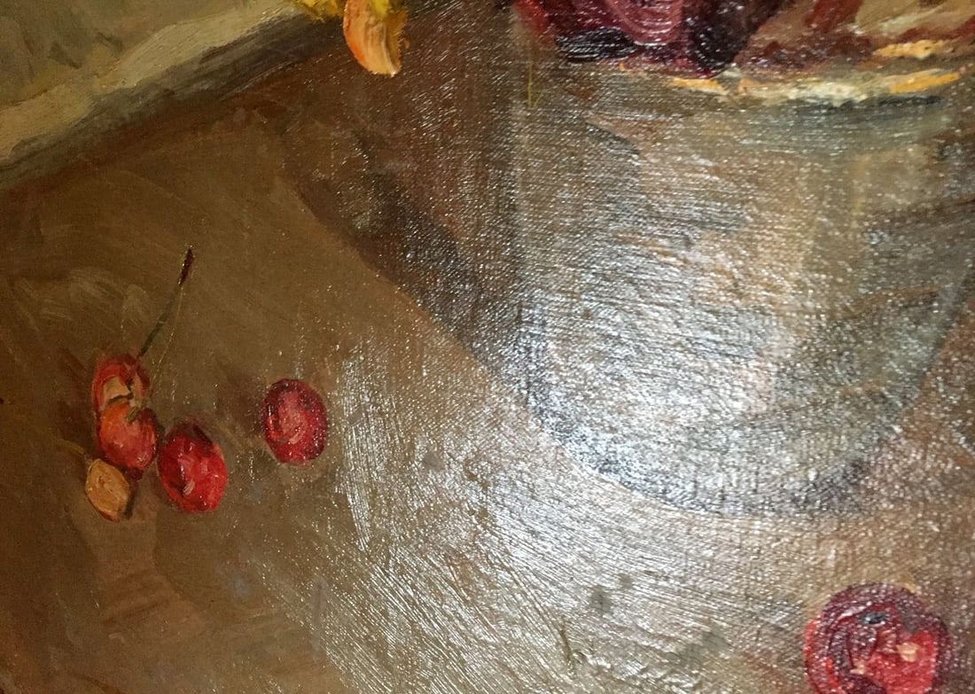 Oil painting Roses Kolomoitsev Petr Mikhailovich - 4