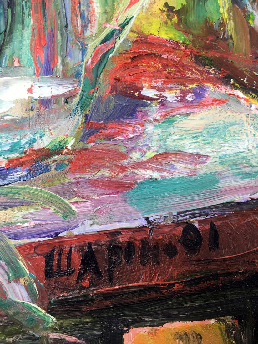 Oil painting Still life original painter picture - 12
