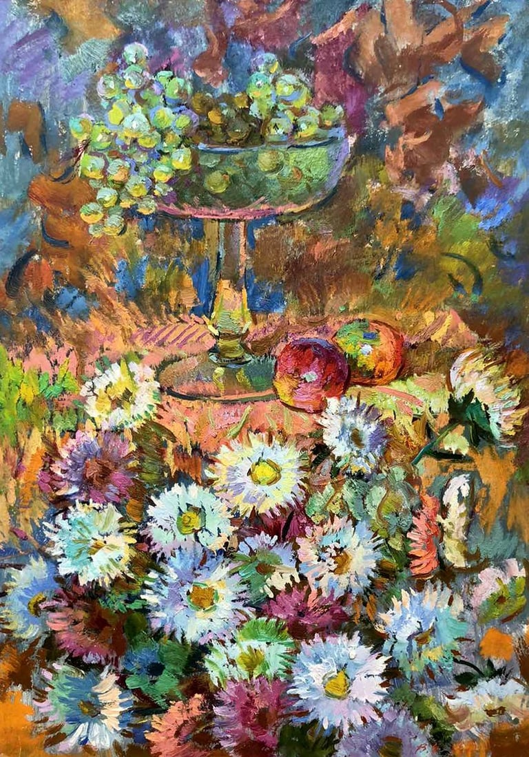 Oil painting Autumn bouquet Chehodar Vasyl - 2