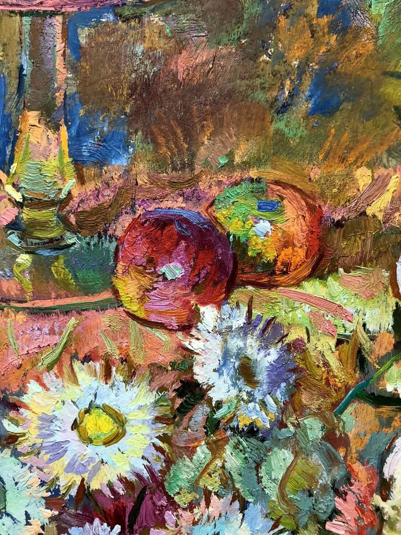 Oil painting Autumn bouquet Chehodar Vasyl - 4