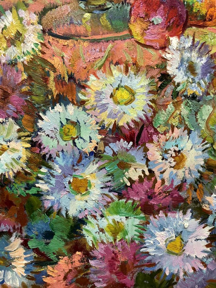 Oil painting Autumn bouquet Chehodar Vasyl - 5