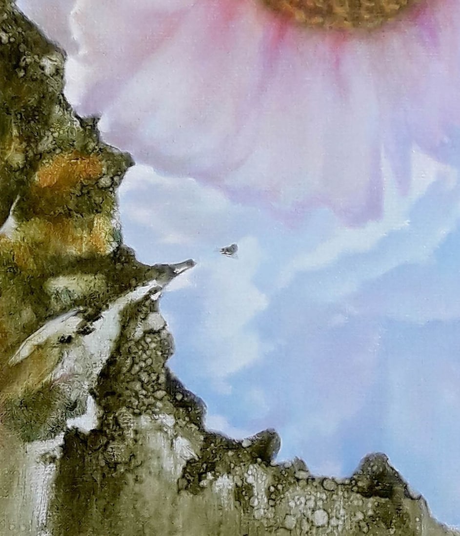 Oil painting Tree peony Korkishko Vasily - 5