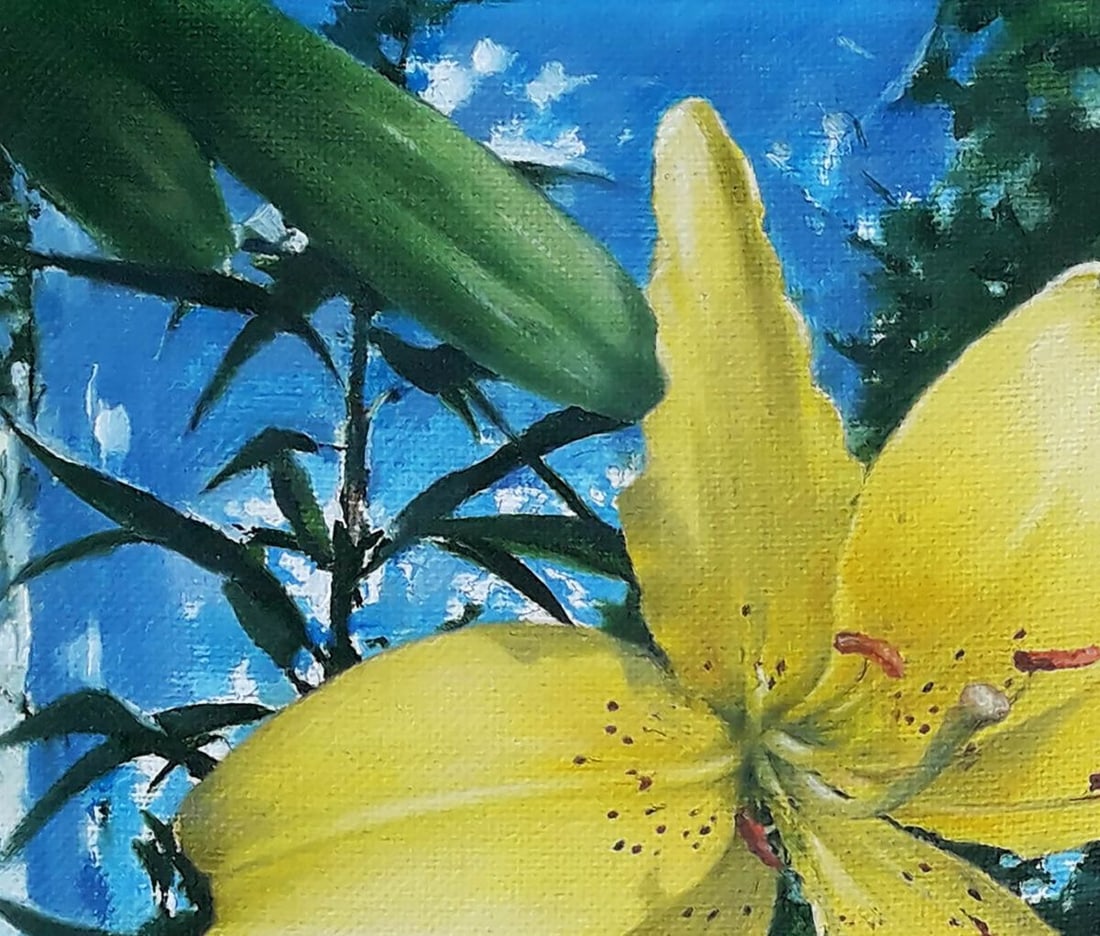 Oil painting Day-lily Korkishko Vasily - 3
