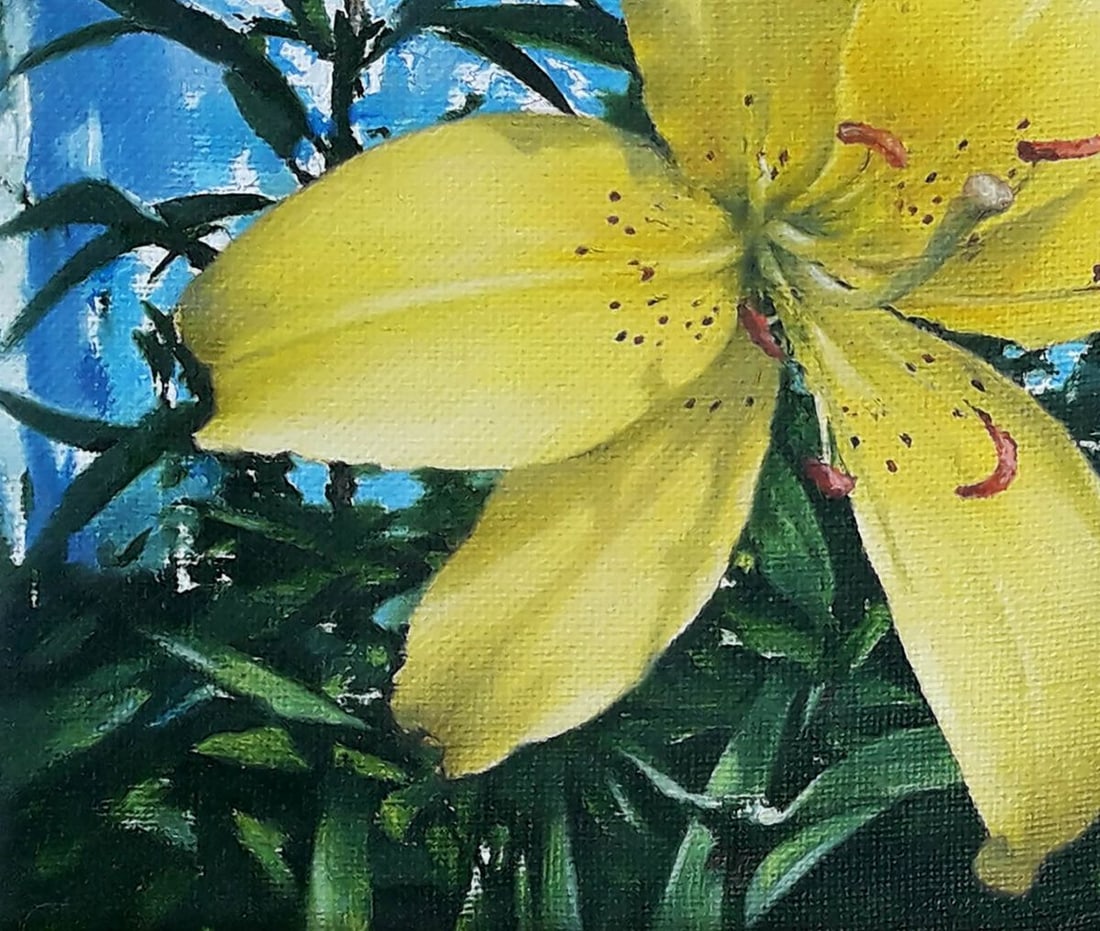 Oil painting Day-lily Korkishko Vasily - 5
