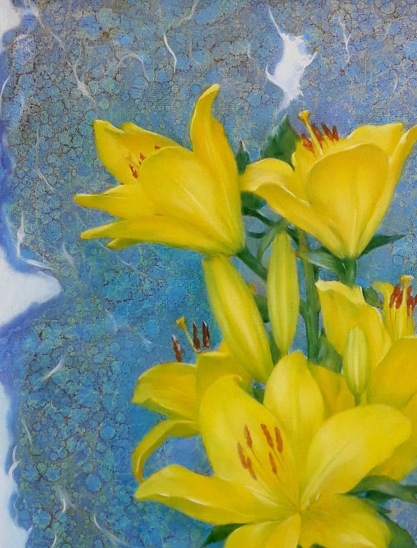 Oil painting Day-lily Korkishko Vasily - 3