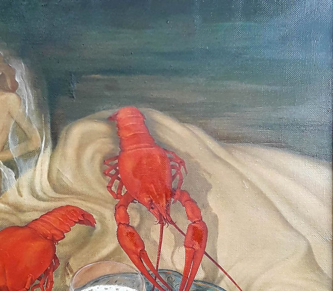 Oil painting Crayfish Korkishko Vasily - 4
