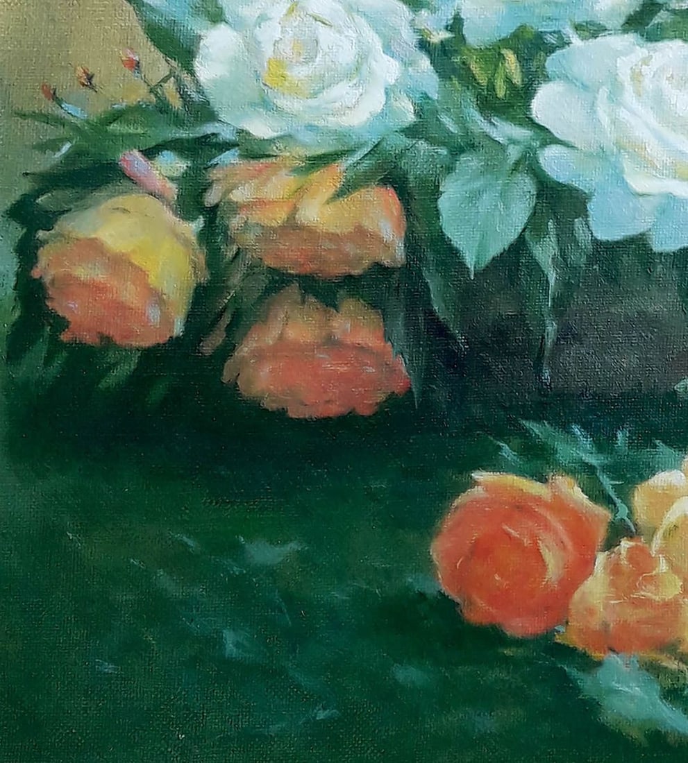 Oil painting Roses Korkishko Vasily - 5