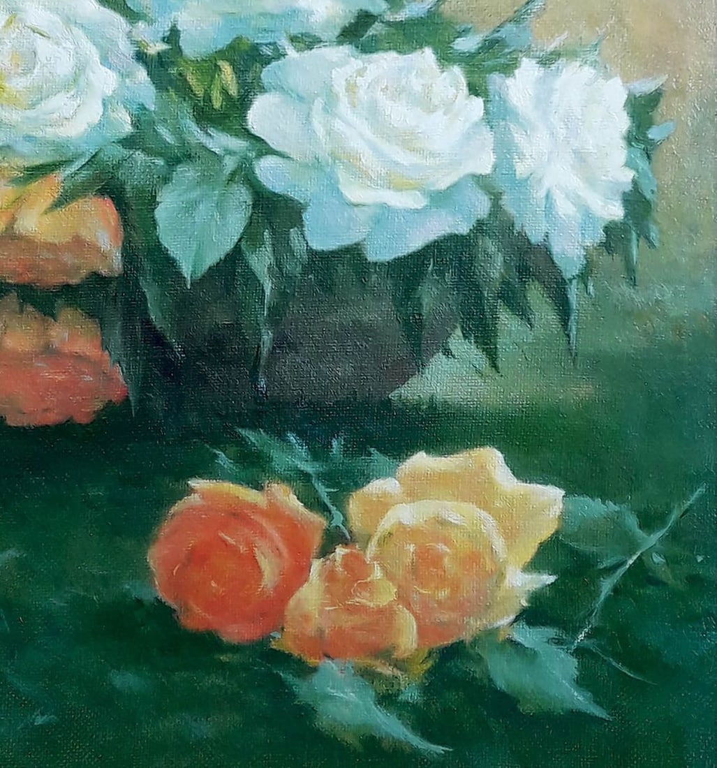 Oil painting Roses Korkishko Vasily - 6