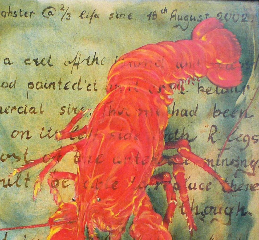 Oil painting Lobster Korkishko Vasily - 2
