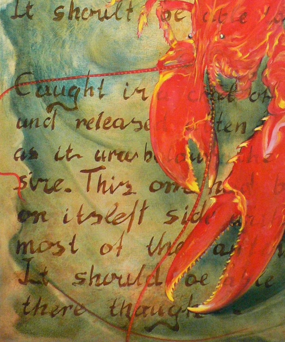 Oil painting Lobster Korkishko Vasily - 3