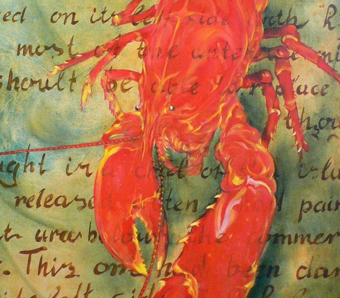 Oil painting Lobster Korkishko Vasily - 5