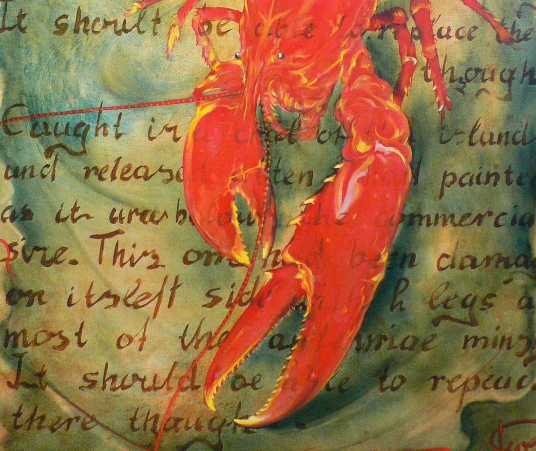 Oil painting Lobster Korkishko Vasily - 6
