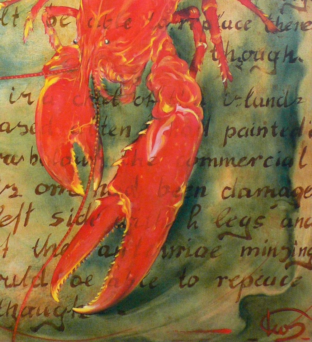 Oil painting Lobster Korkishko Vasily - 7